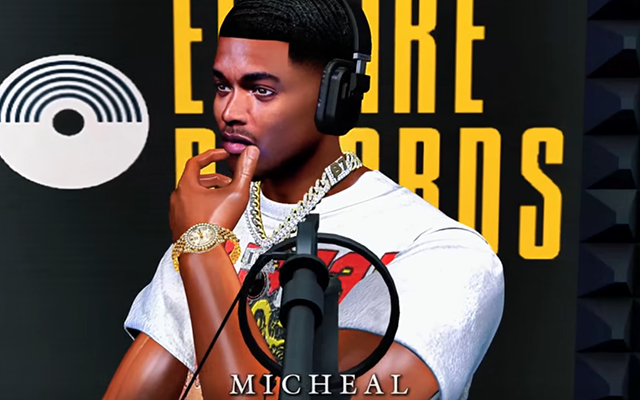 Micheal LIVE featured in Second Life Commercial